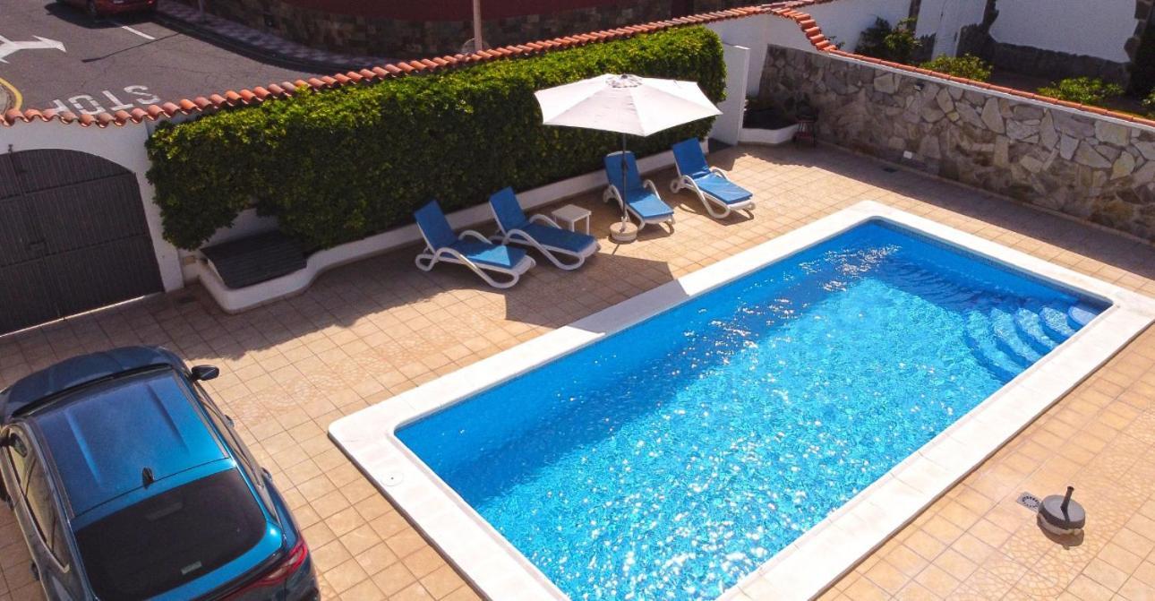 Beachfront Villa And Pool Puerto de Santiago  Kültér fotó