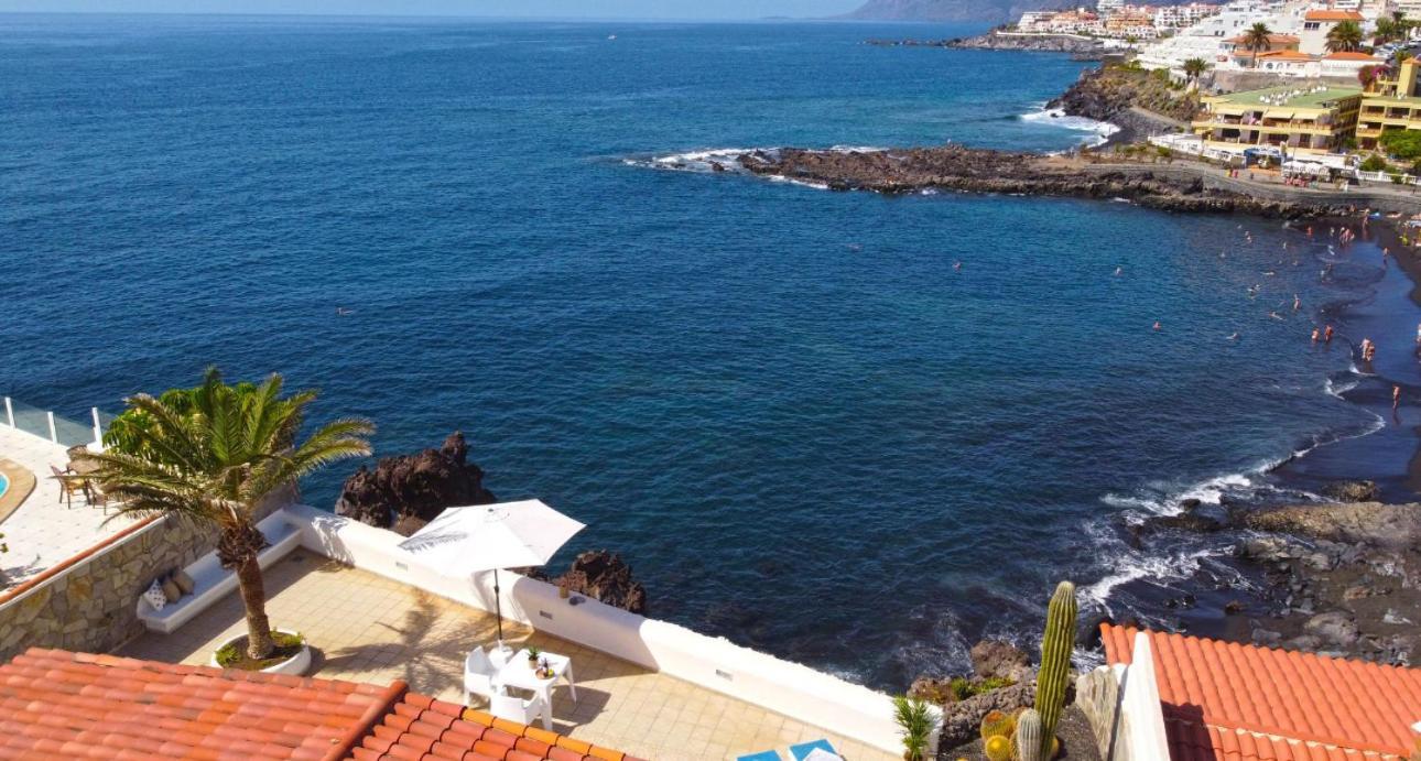 Beachfront Villa And Pool Puerto de Santiago  Kültér fotó